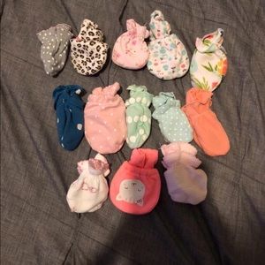Baby girl gloves